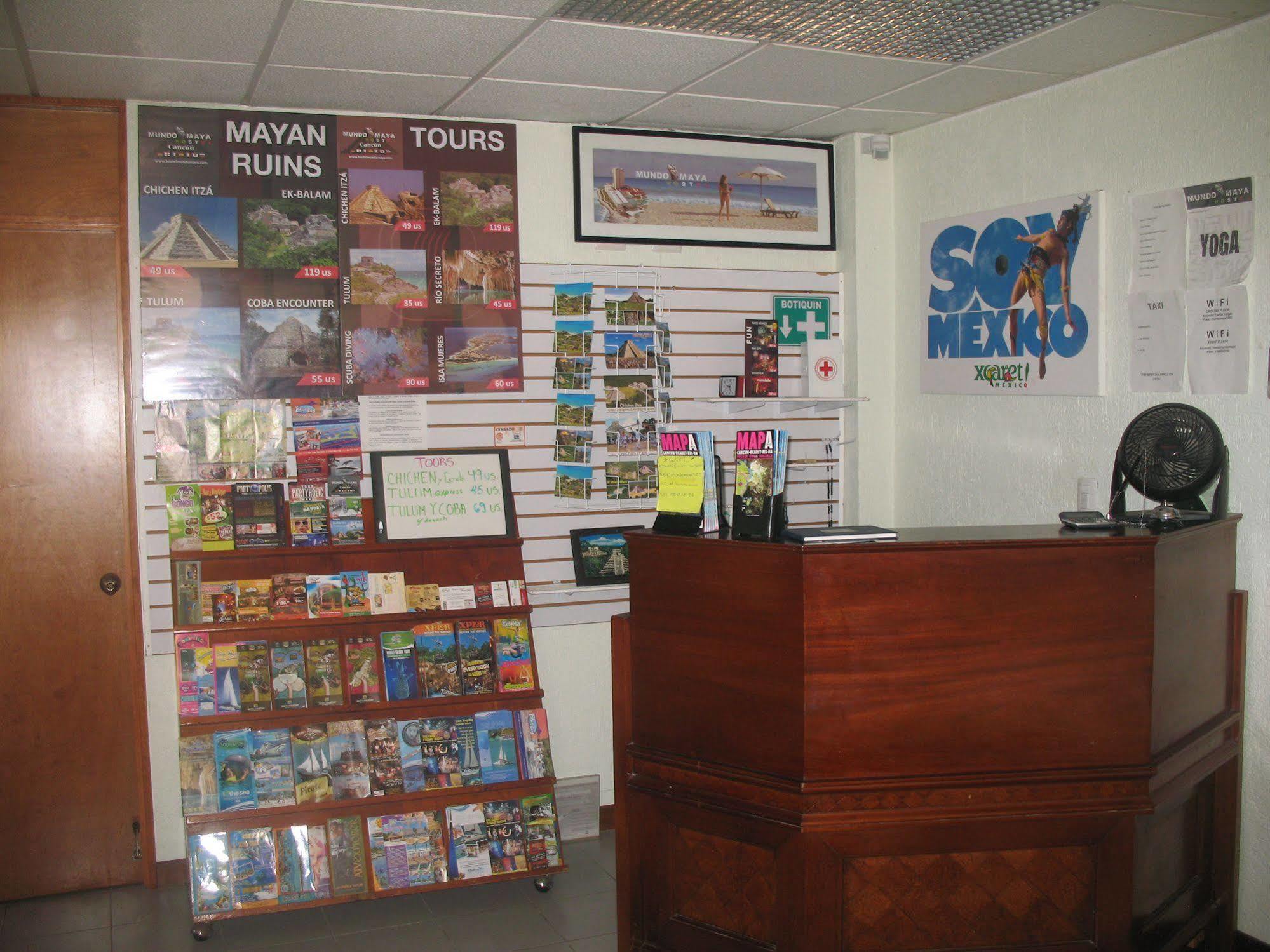 Hostel Mundo Maya Κανκούν Εξωτερικό φωτογραφία